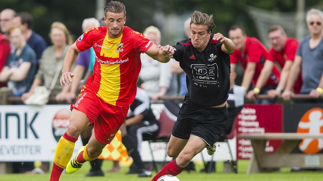 Van den Assem in actie tegen GA Eagles