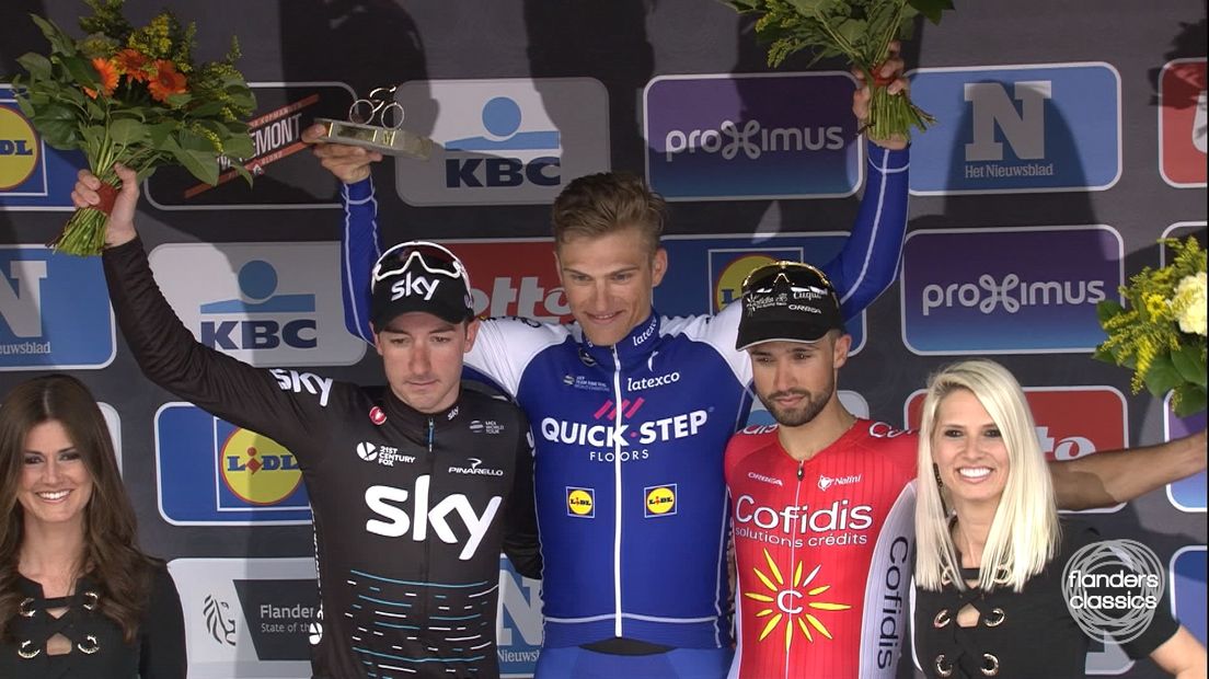 Marcel Kittel wint in 2017 voor de vijfde keer de Scheldeprijs in Schoten