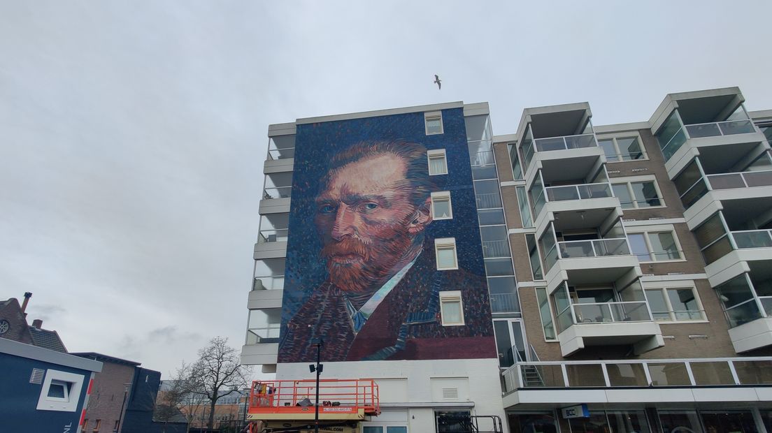 Muurschildering Van Gogh Hoogeveen