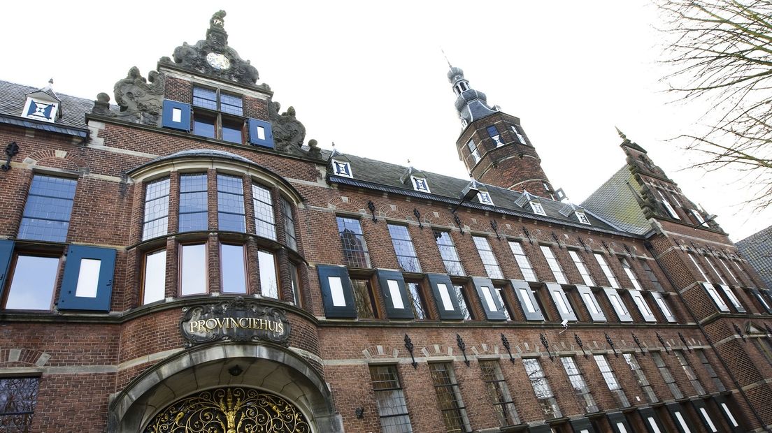 Het provinciehuis van Groningen