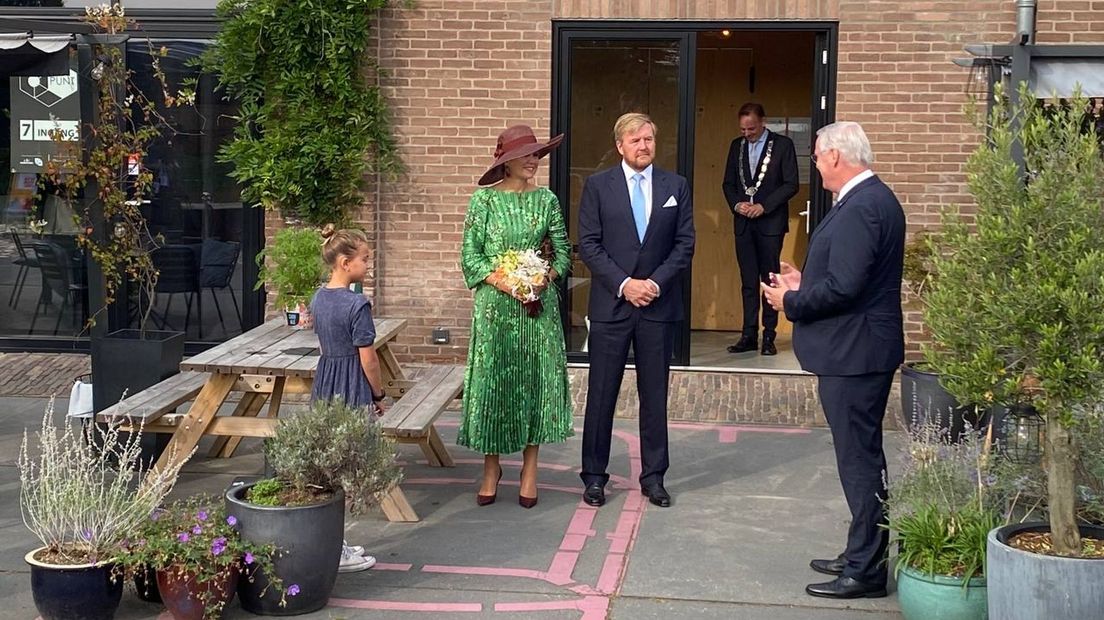 Na de koffie tijd voor een welkomspeech