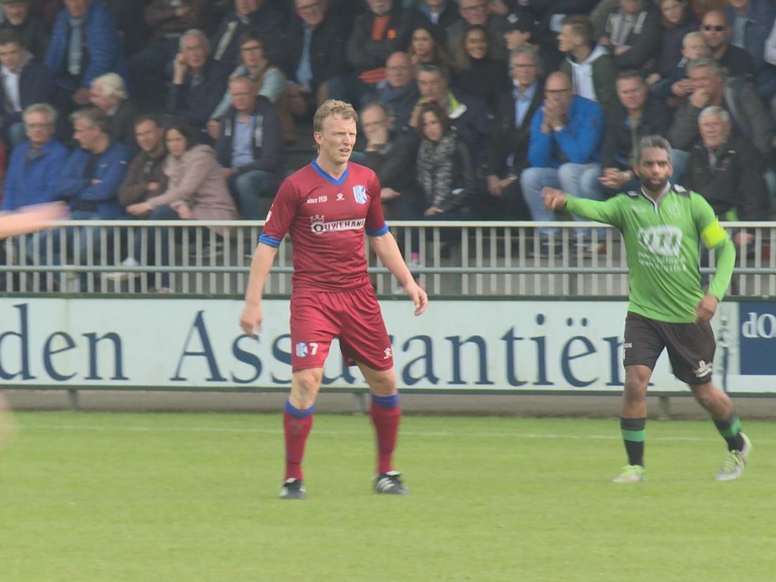 Dirk Kuyt afgelopen zaterdag bij VV Capelle-Quick Boys