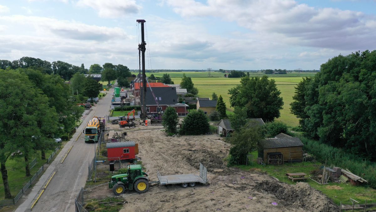 Bouwplaats Overschild: 'We ondergaan het met zijn allen'