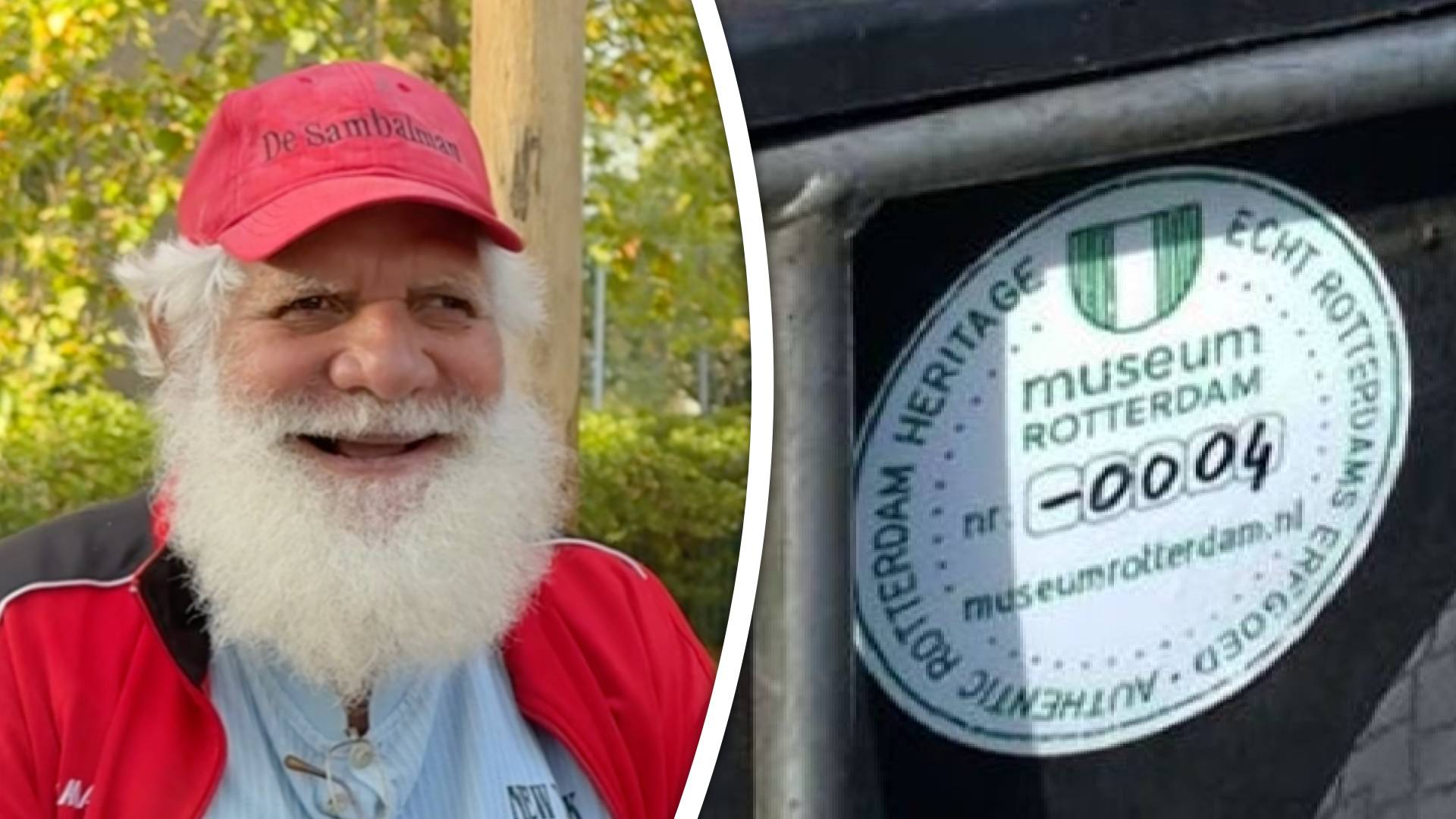 De sambalman is na drie jaar weer terug in Rotterdam.