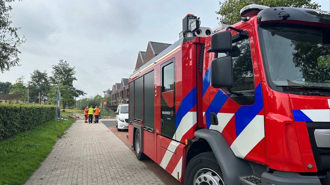 Brandweer ter plaatse in Harkstede