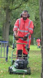 Asielzoekers in het groen