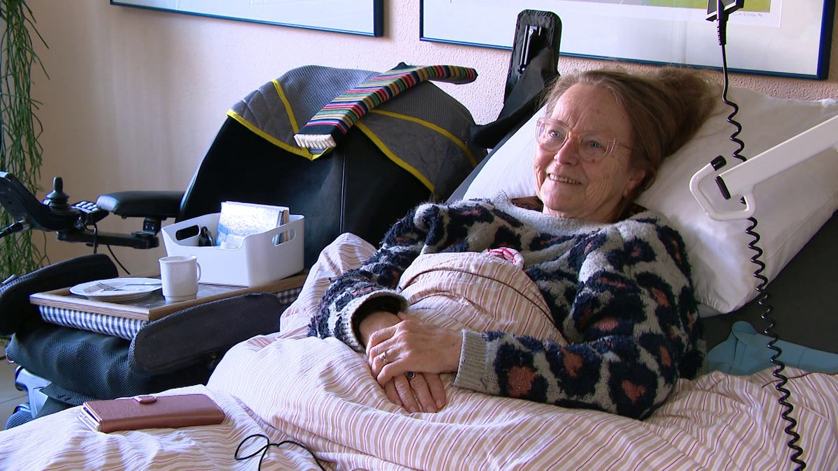 Óngerwaeg wandelt binnen bij Sawaddie in Ransdaal