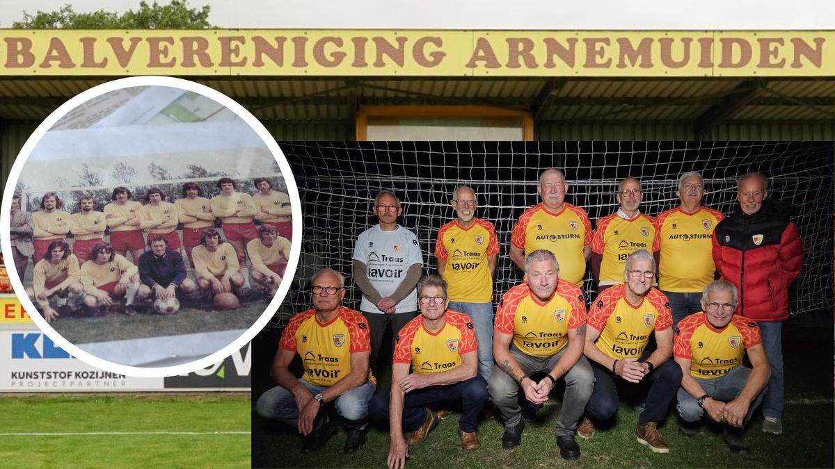 Promotie naar het hoogste niveau met alleen jongens van het dorp: Arnemuiden herbeleeft voetbal seiz