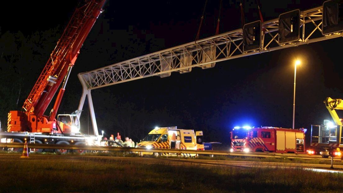 Ongeval op A1