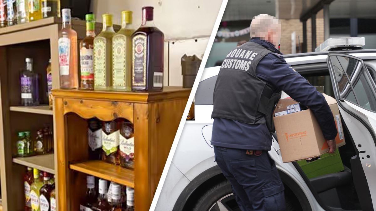 Douane onderschept 35.000 illegale sigaretten en 450 flessen sterke drank in Bunschoten