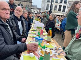 Met 2000 man aan het paasontbijt: 'Zet je hart op groen'