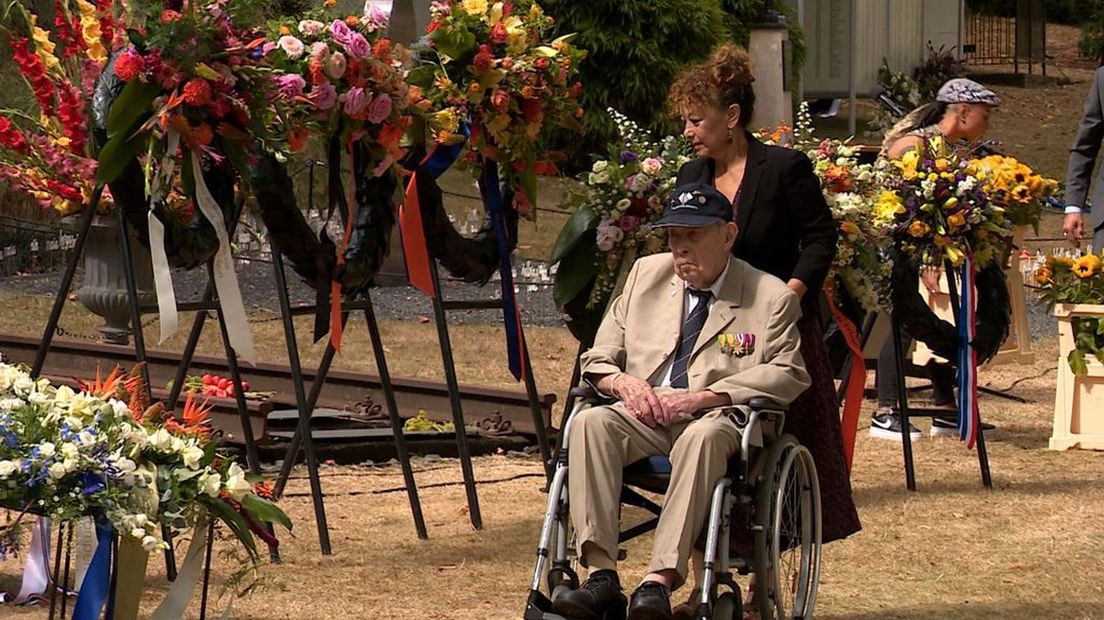 Spoorwegveteraan Jos Wessels.