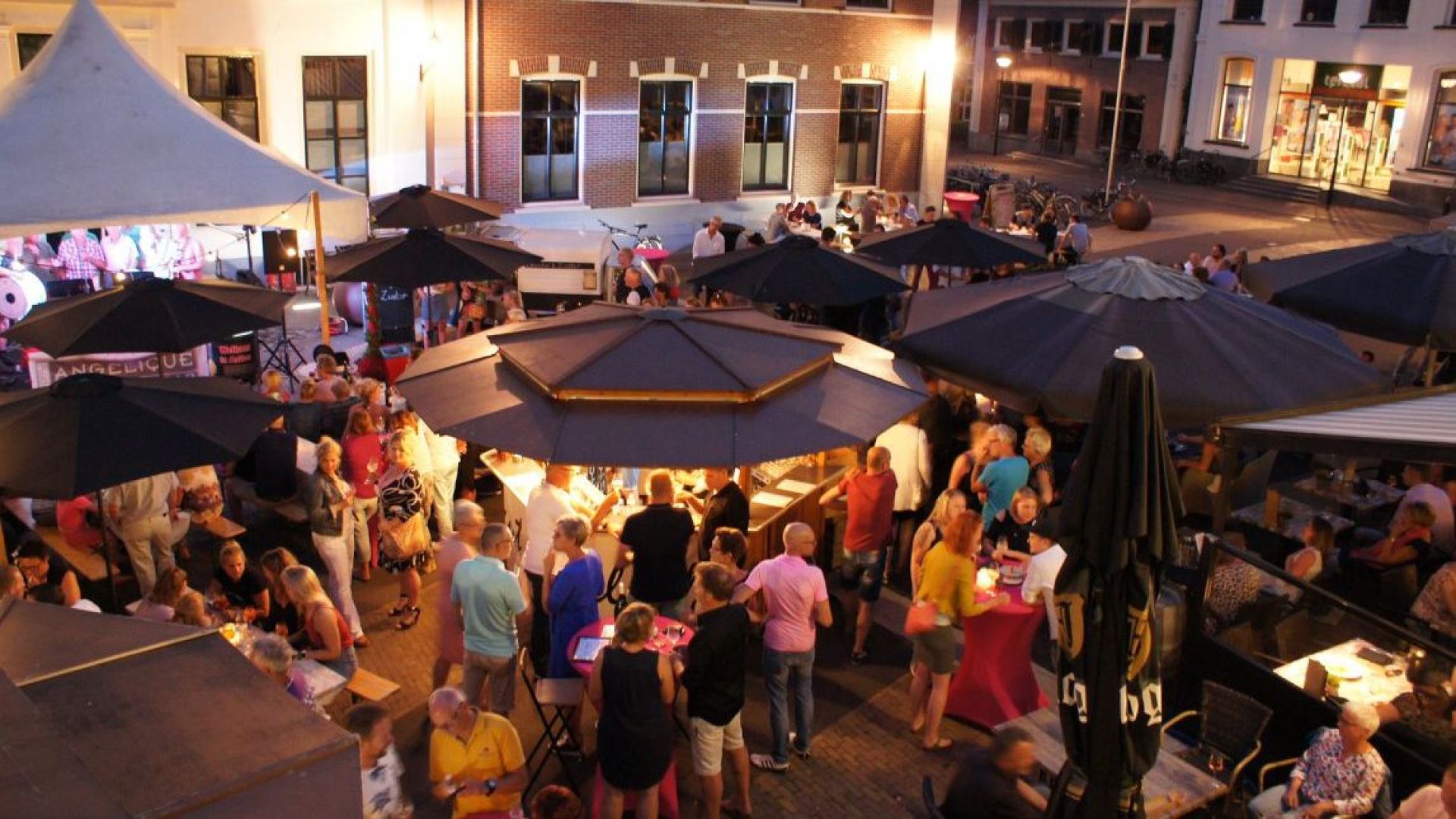 Wijnfeest in Aalten.