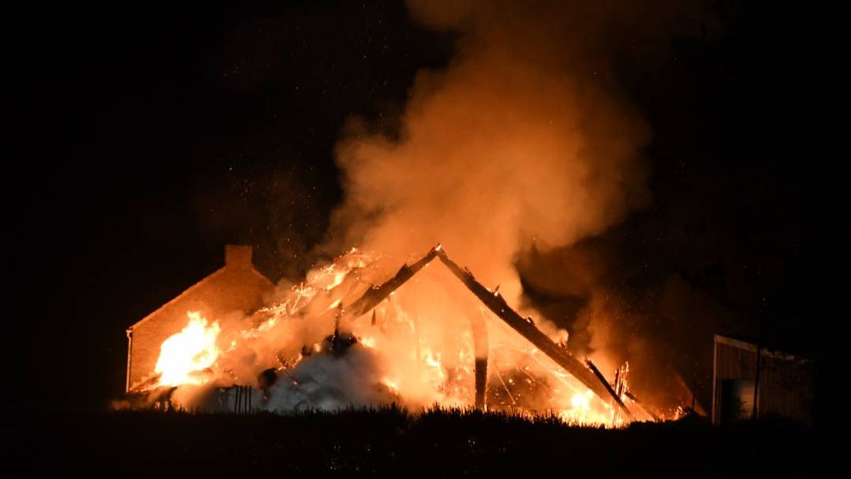 Brandweermannen nog in het ziekenhuis na brand Driewegen