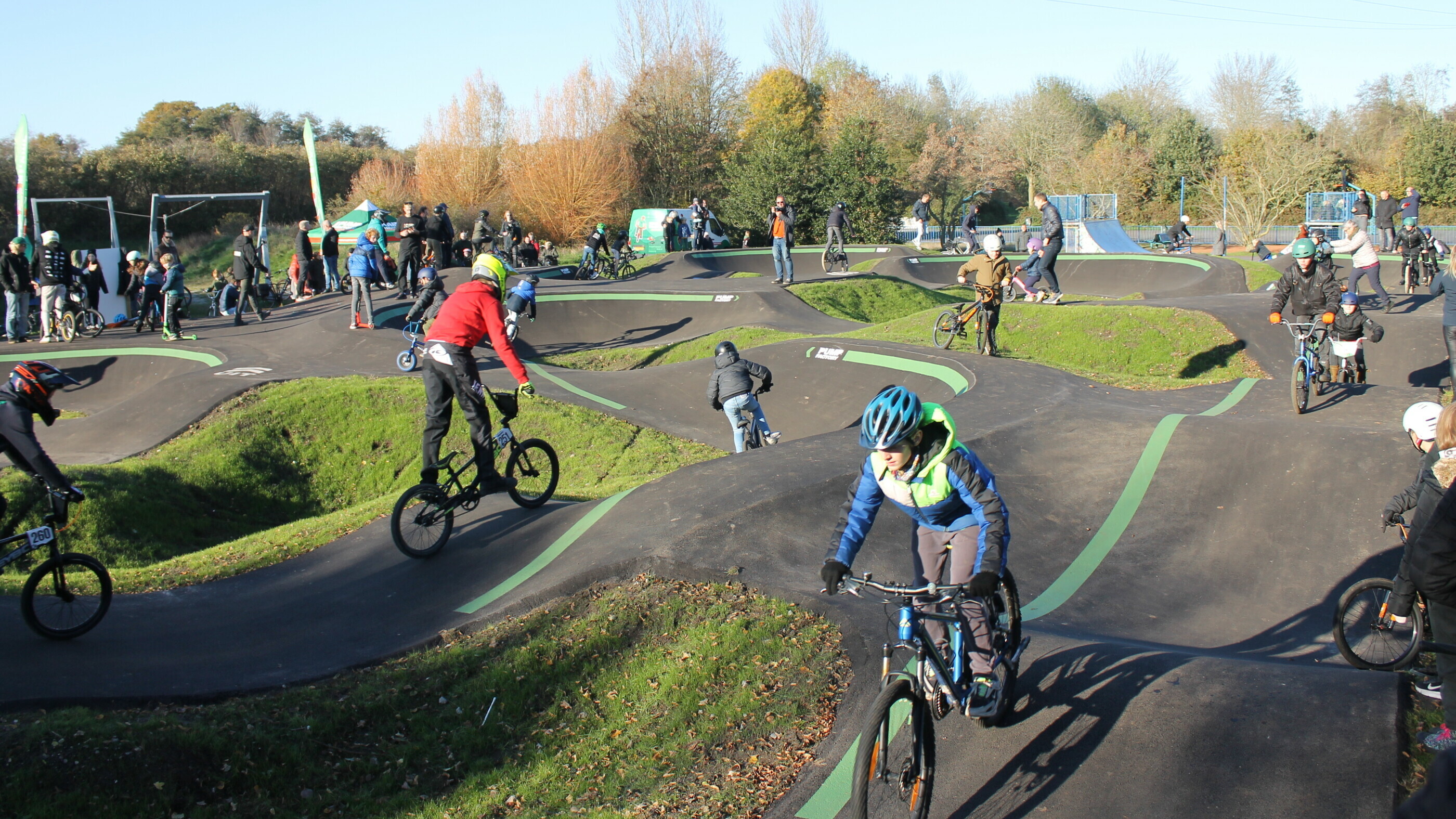 Pumptrack voor heel Hoogeveen: baan moet straks kunnen rondreizen