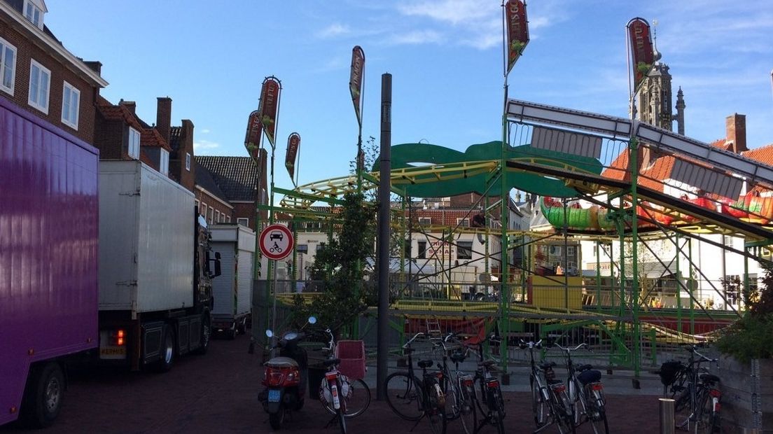 Opbouw kermis