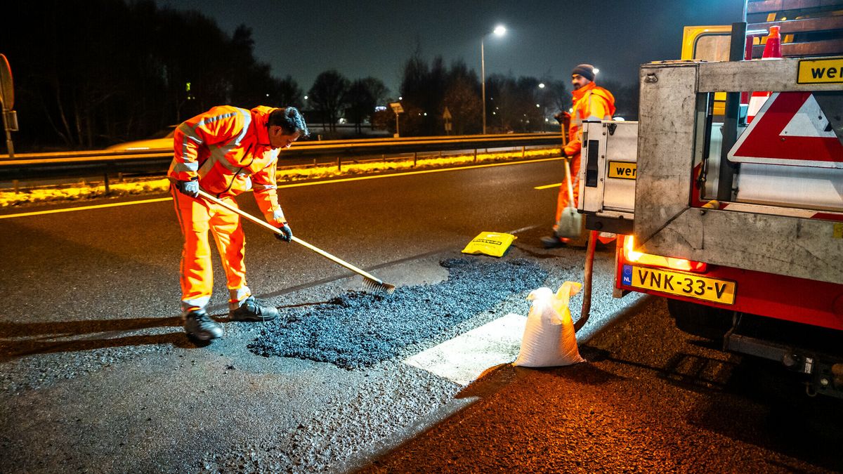 Spoedreparatie A7 bij Drachten na schade door opdooien | Stroomstoring IJlst en omgeving voorbij
