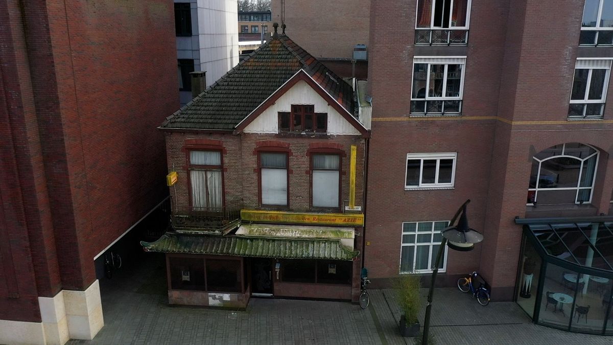 Plan voor appartementen op plek van vervallen Chin. Ind. Rest. Azië in