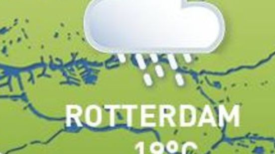 Het weer van vandaag: soms wat (mot)regen Home
