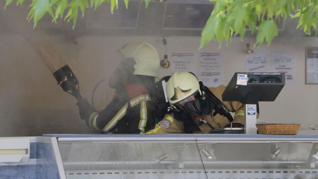 Brand geblust