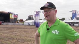 Een bende op het campingterrein van Boerenrock