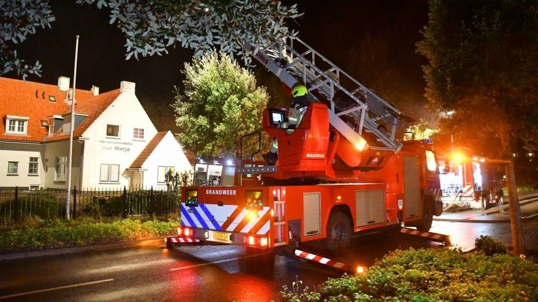 Uitslaande brand in groepsaccommodatie Zoutelande snel onder controle