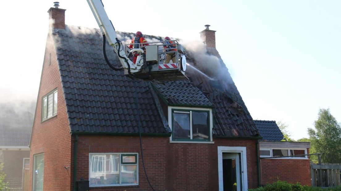 De brandweer in Bad Nieuwsschans
