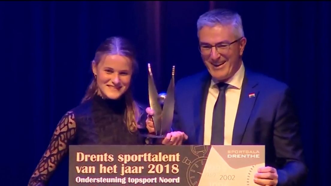 Atlete Britt Roos onverstoorbaar op jacht naar Olympisch goud (RTV Drenthe)