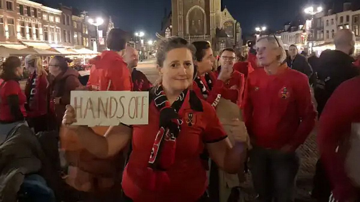 Protest tegen bouw honderden huizen bij sportvelden