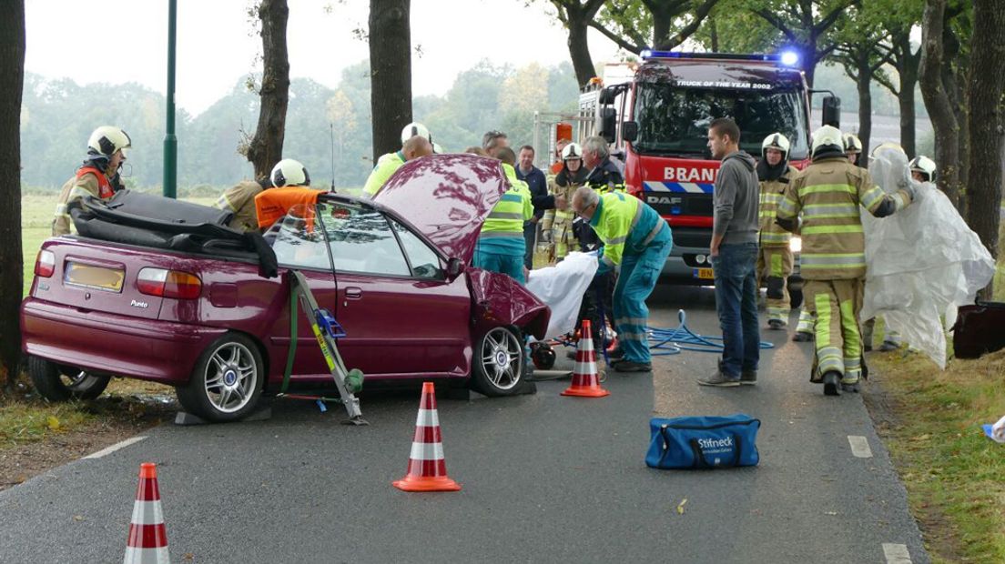 Beknelling na ongeluk Woudenberg