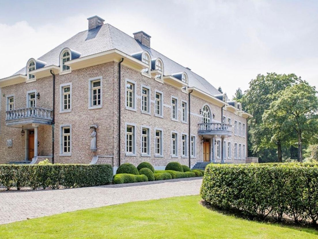 Het kasteel op landgoed Markgraaf