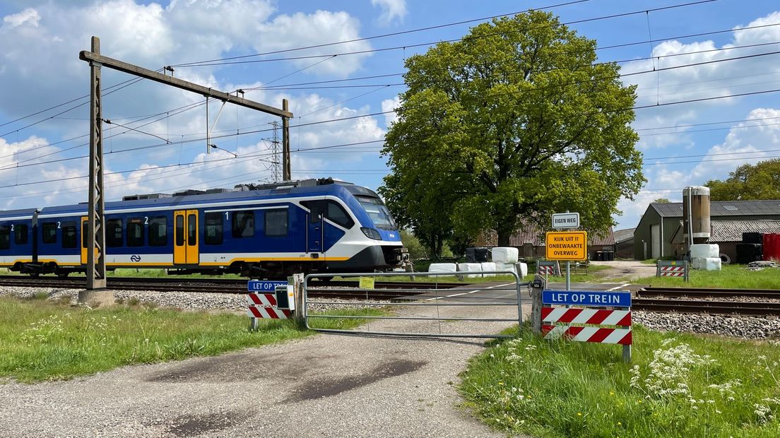 Onbewaakte overweg Wijster Jan Huisjes