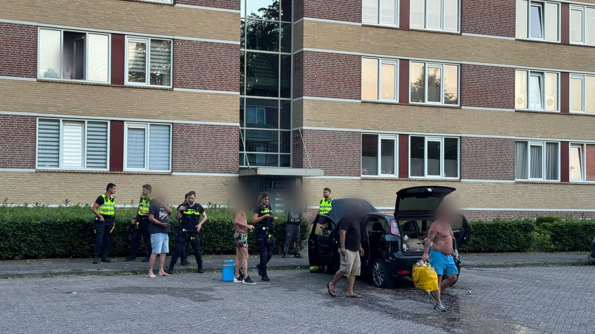 Geparkeerde auto vliegt in brand in Maastricht