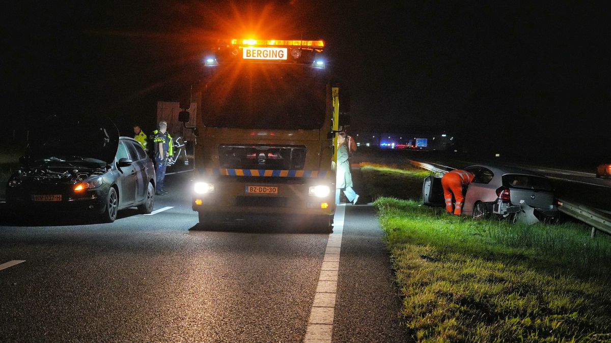 Ongeluk op A28 bij Hooghalen, snelweg weer open