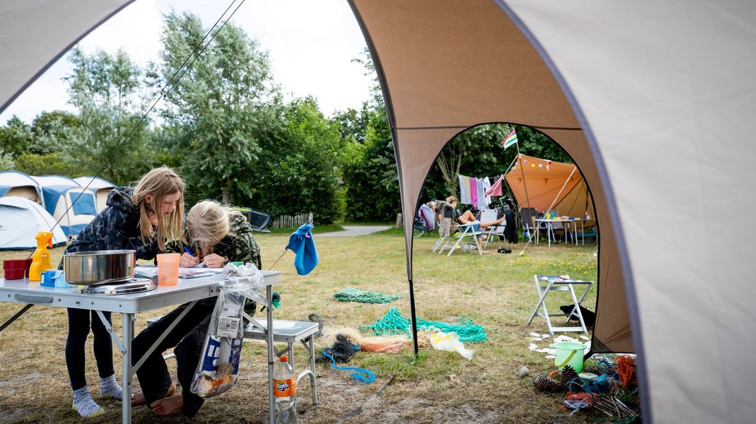 Ook drukbezochte campings in de aankomende herfstvakantie? (Rechten: ANP/Sem van der Wal)