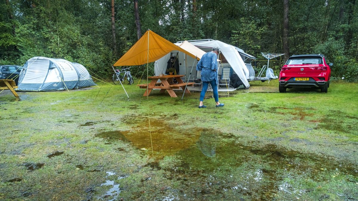 Regen, regen en nog eens regen houdt het dan nooit