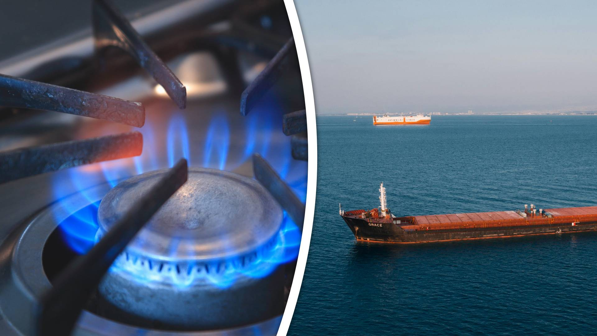 De gaslucht komt mogelijk van een schip.