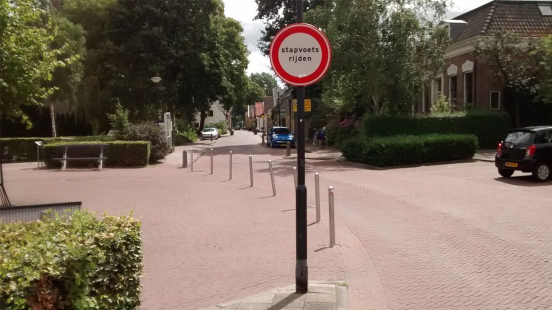 Het opmerkelijke verkeersbord.