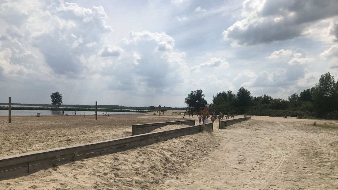 Het strand in Meerwijck