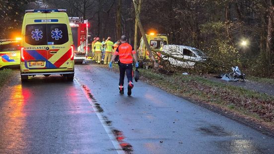 Gewonde bij zwaar auto-ongeluk