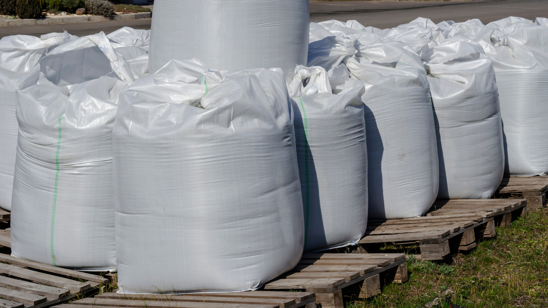 Bigbags op pallets (ter illustratie).