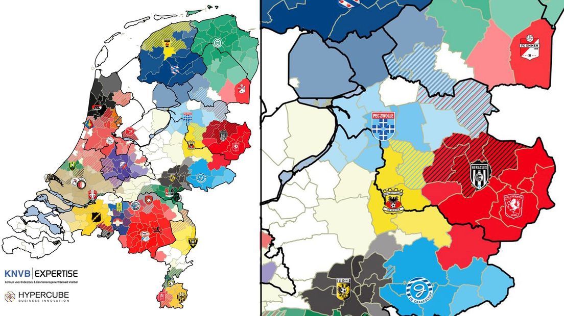 De supporterskaart van de KNVB