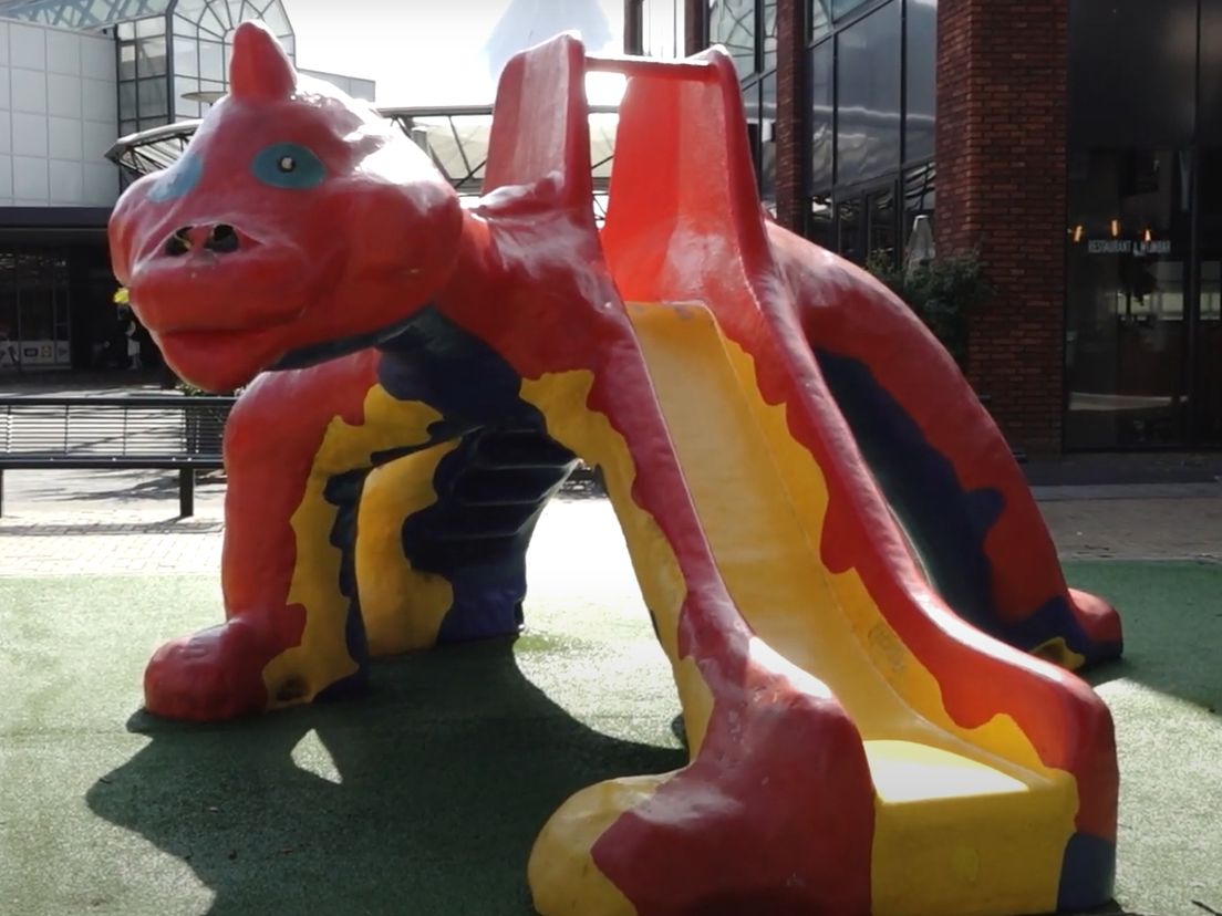 De drakenglijbaan in Ridderkerk