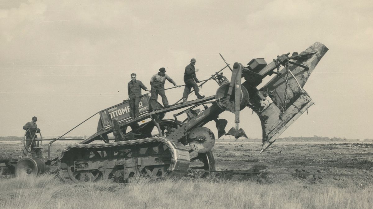 Ploegen met brute Duitse stoomkracht: het verhaal van het Zeijerveld