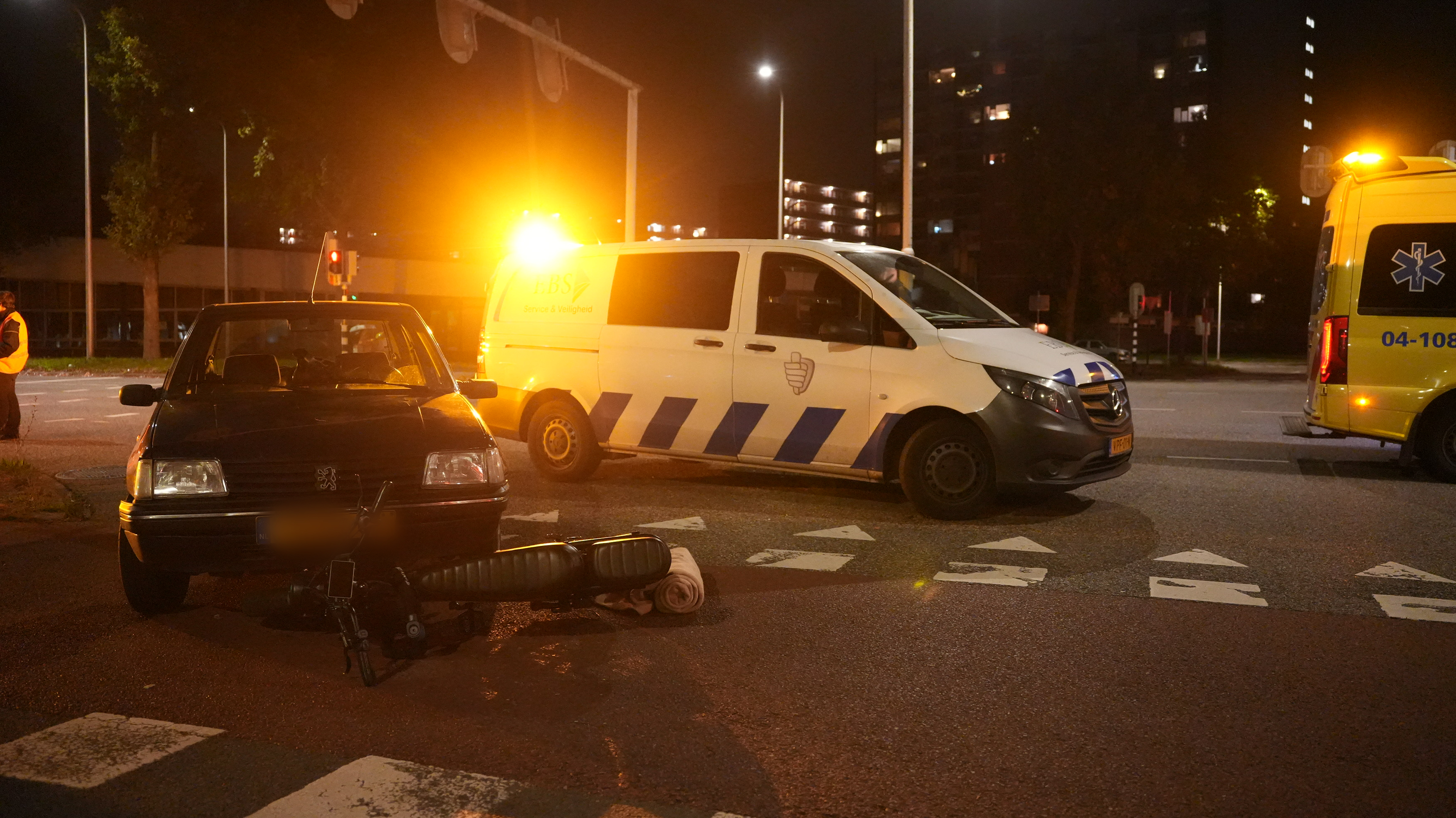Jonge man op fatbike gewond bij aanrijding in Zwolle.