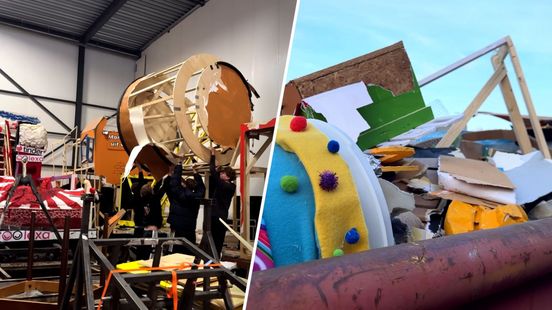 Feest voorbij, slopen begonnen: dit gebeurt er met de carnavalswagens