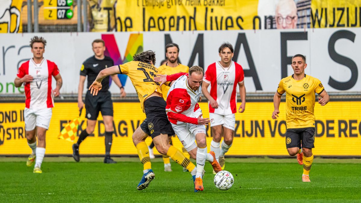 Lees terug: FC Emmen speelt gelijk tegen Roda JC