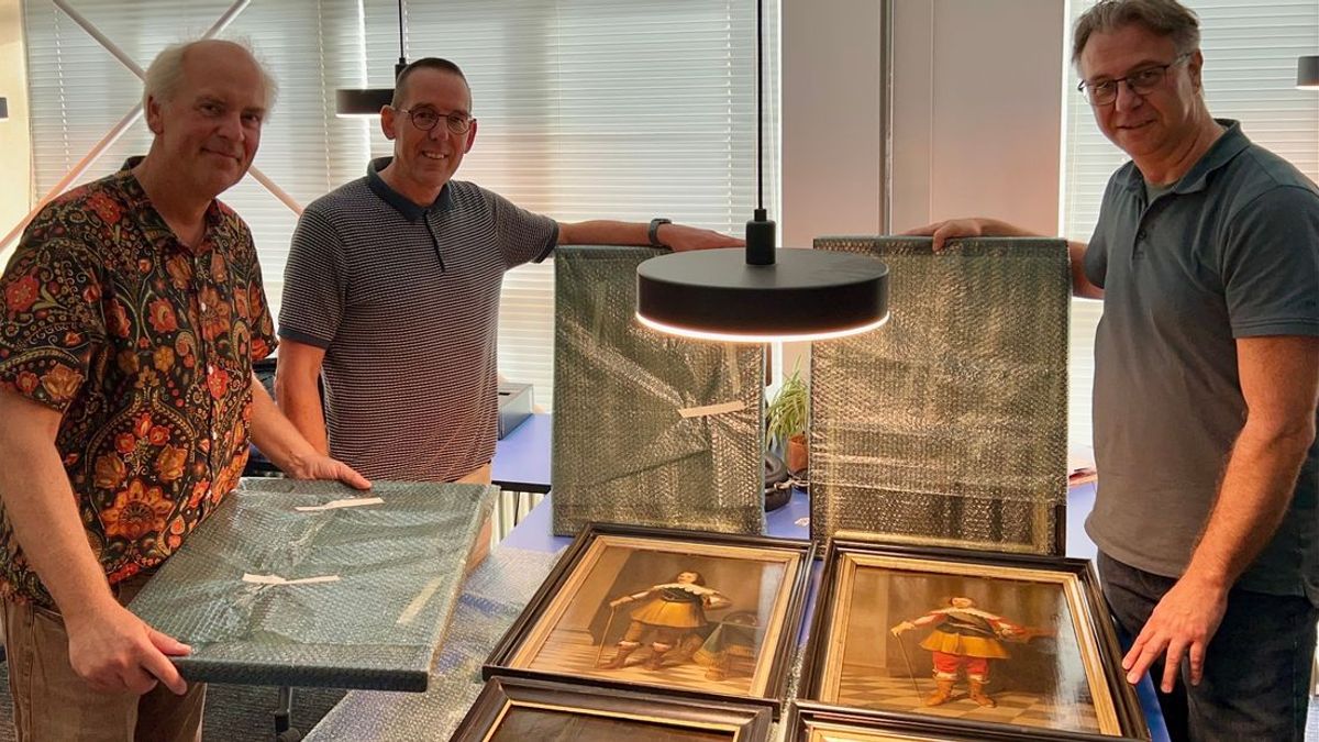 Zeven nieuwe portretten in Museum Nienoord: 'Het oudste smoelenboek van het leger in Assen'