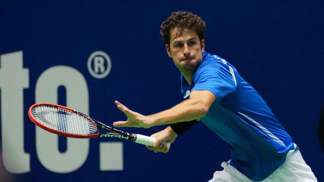 Robin Haase tijdens een eerdere wedstrijd