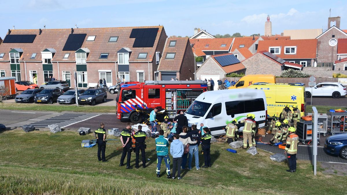 Traumahelikopter ingezet na ongeluk in Westkapelle